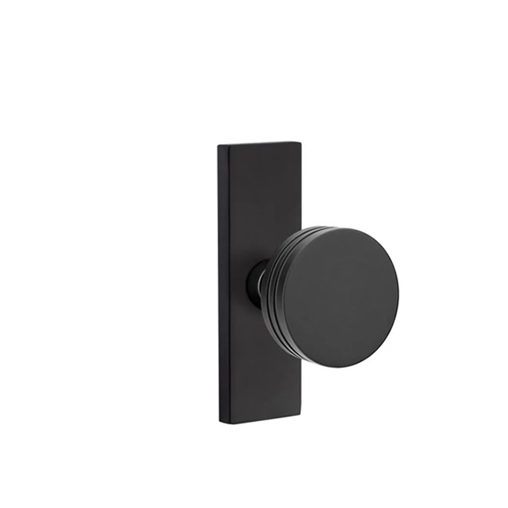 Negro Mate · 1-1/2"x5" Rosette