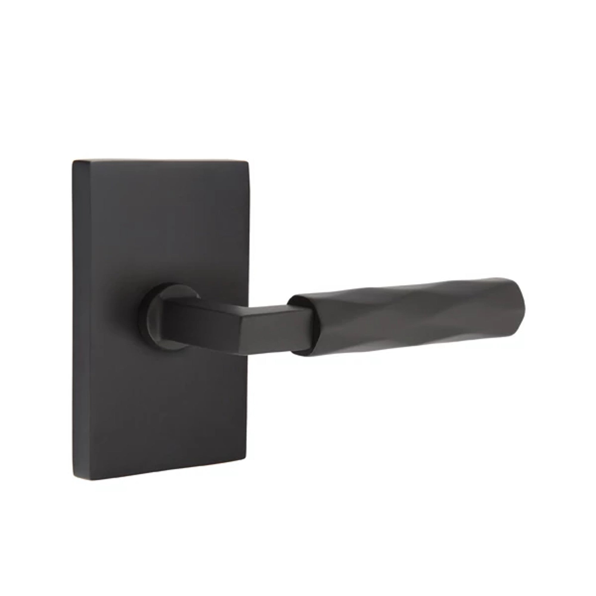 Negro Mate · Modern Rectangular Rosette