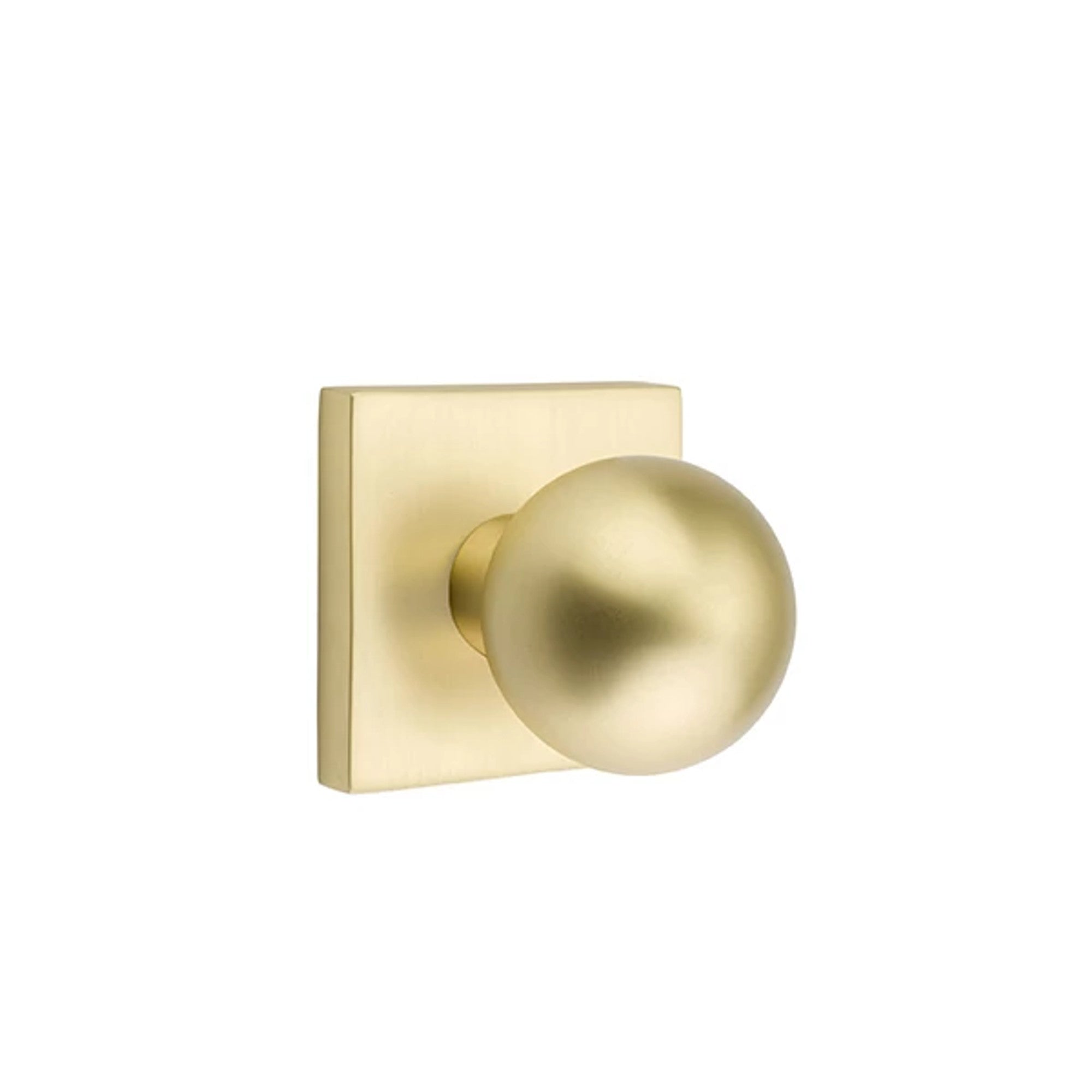Latón Satinado · Square Rosette