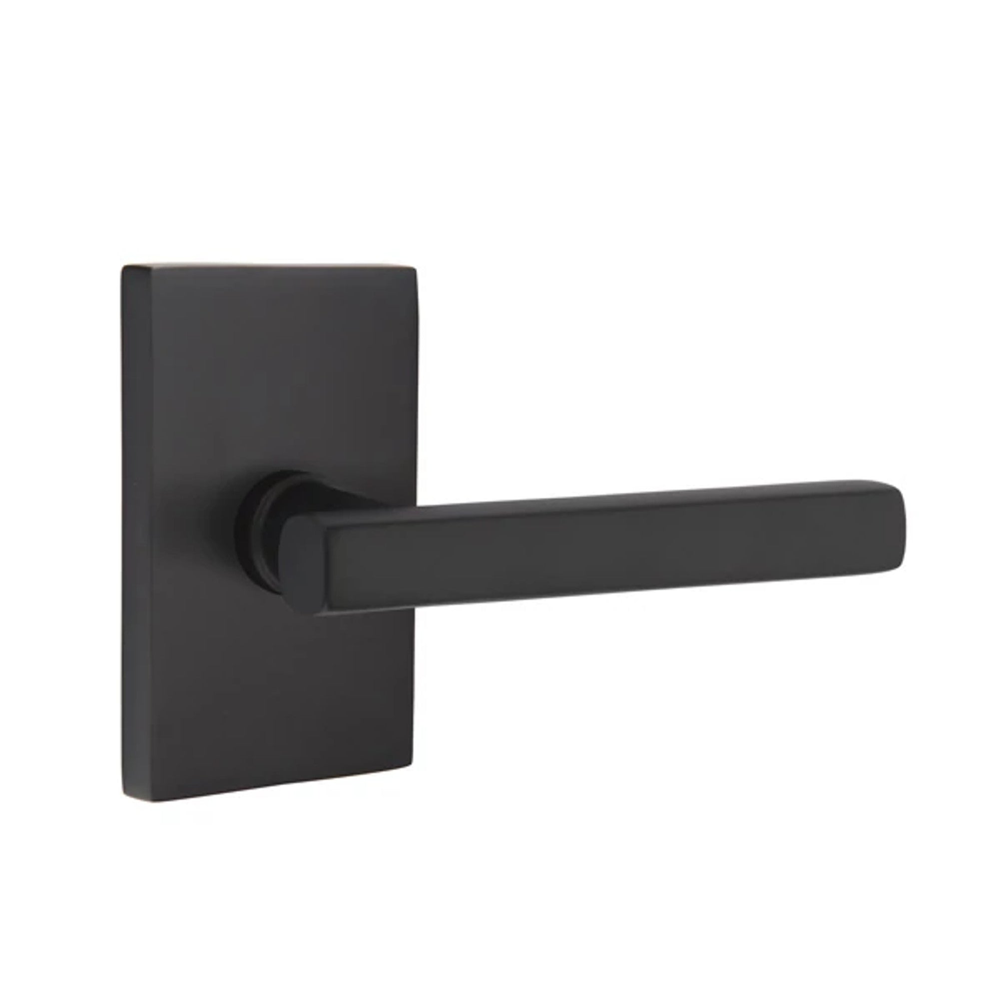 Negro Mate · Modern Rectangular Rosette