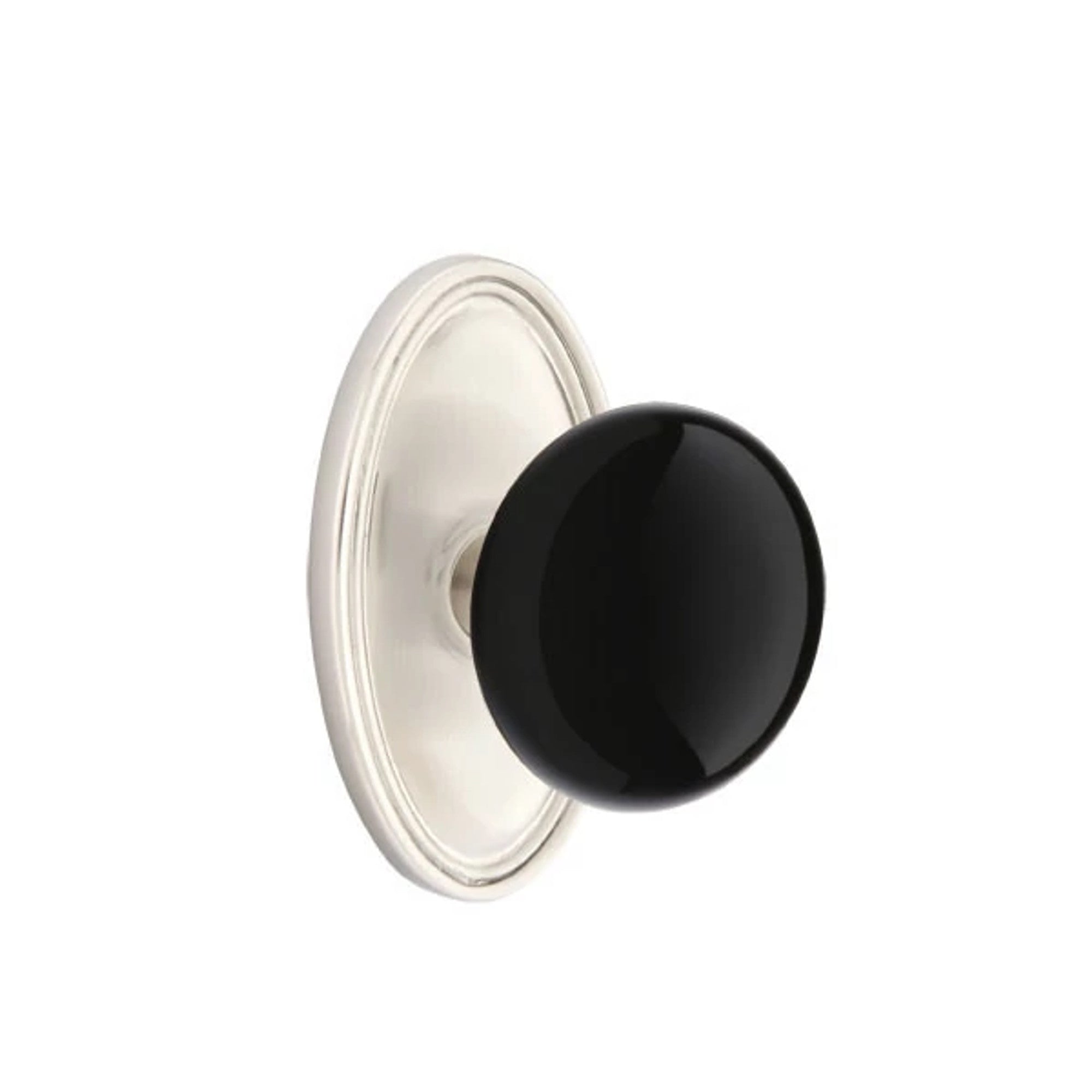 Níquel Satinado · Oval Rosette