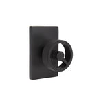 Negro Mate · Modern Rectangular Rosette
