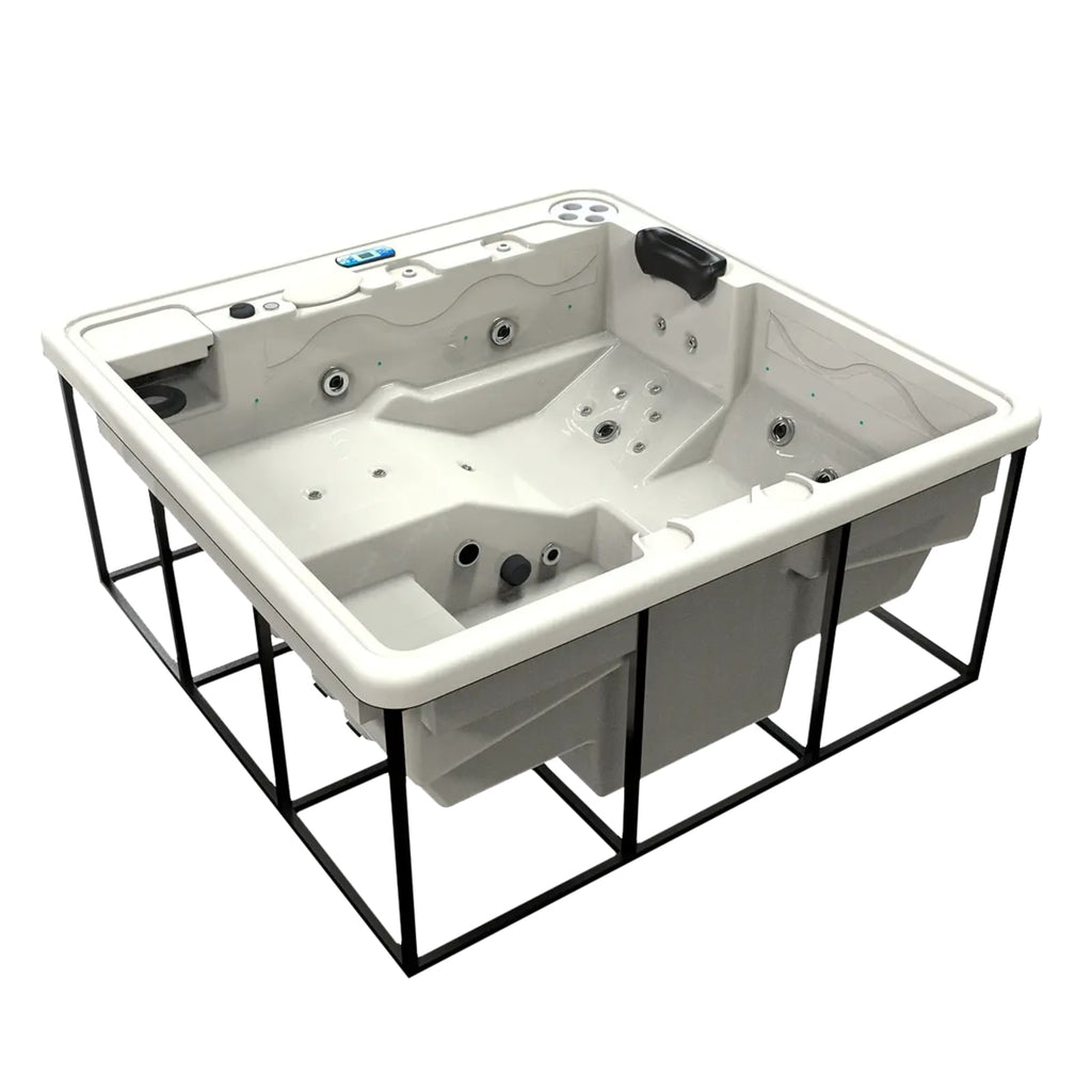 Spa Dubai - Estructura Metálica Beige Perlado