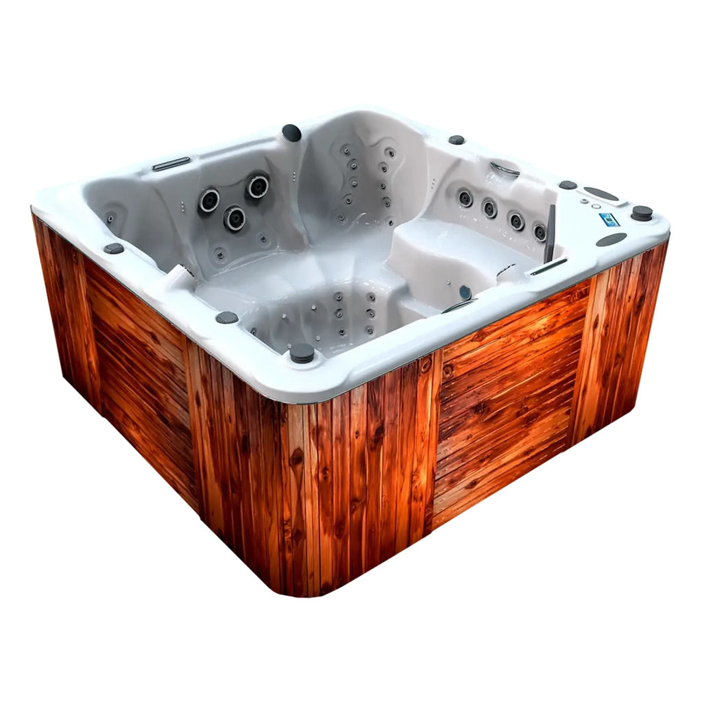 Spa Designo - Madera Teca Blanco