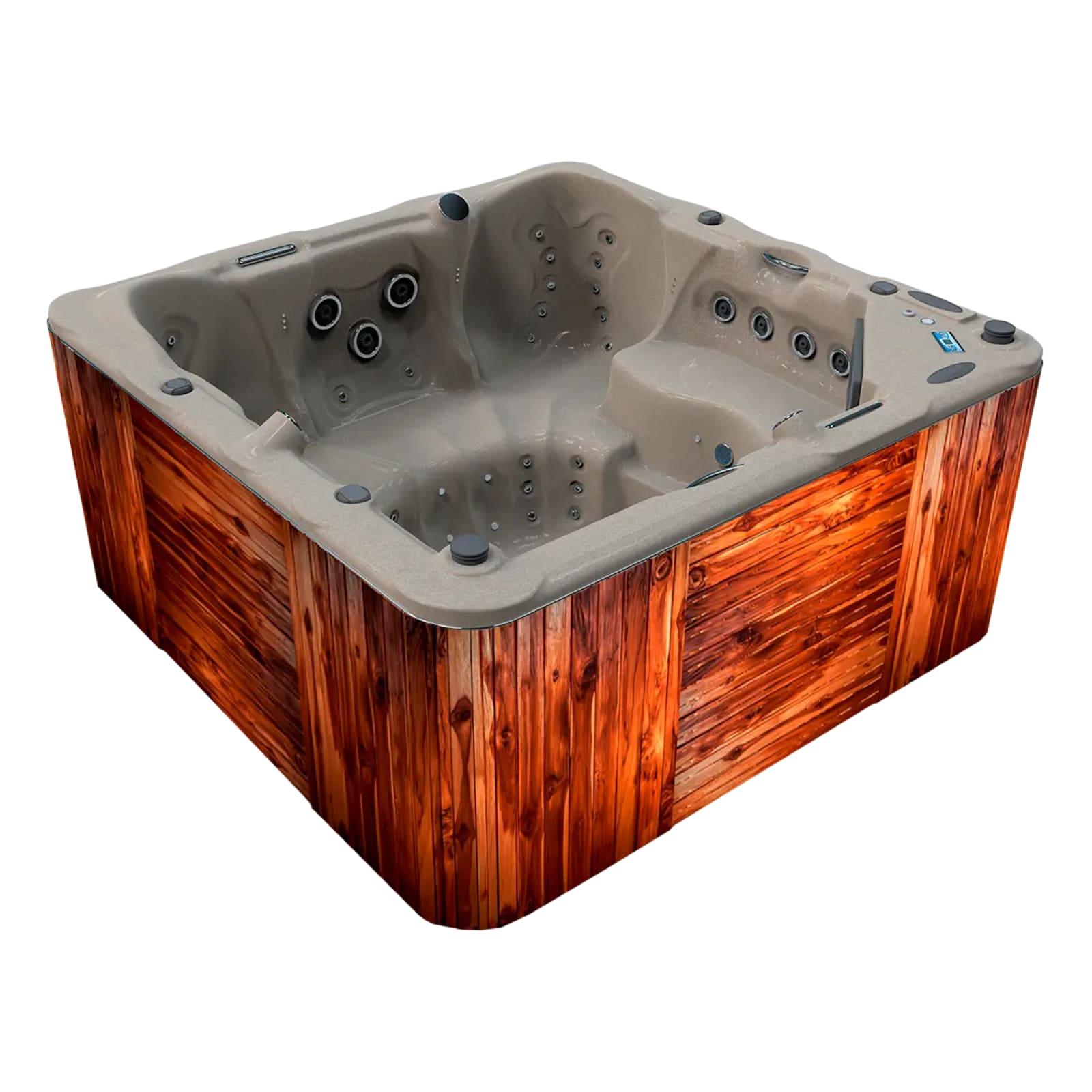 Spa Designo - Madera Teca Cameo