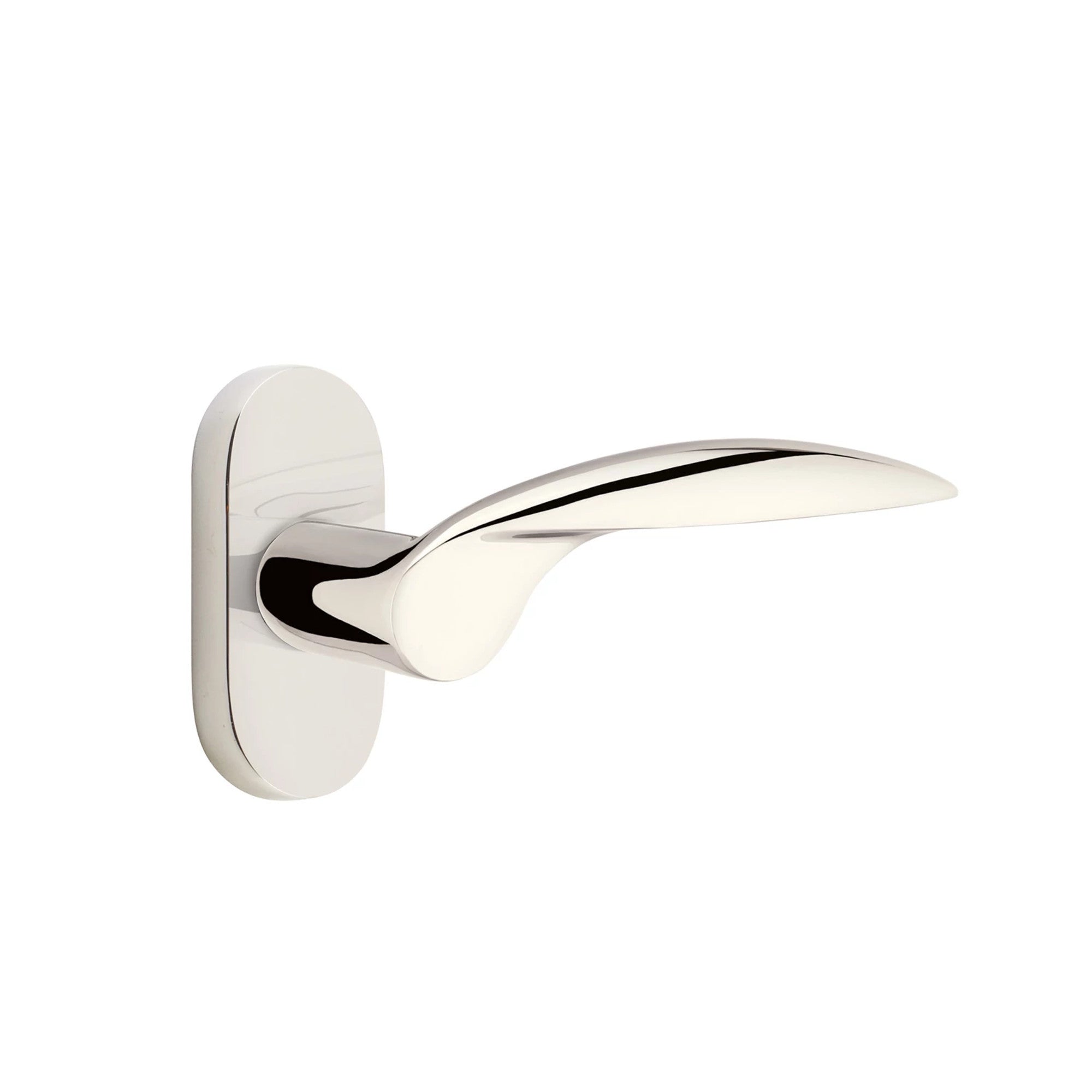 Níquel Pulido · 1-1/2" x3" Oval Rosette