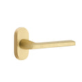 Latón Satinado · 1-1/2" x3" Oval Rosette