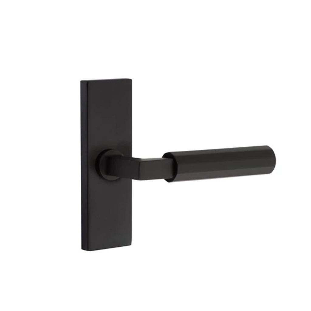 Negro Mate · 1-1/2"x5" Rosette