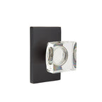 Negro Mate · Modern Rectangular Rosette