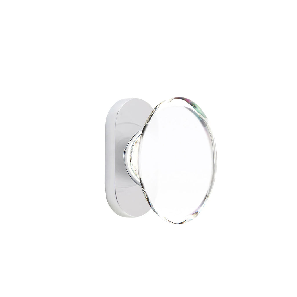 Cromo Pulido · 1-1/2" x3" Oval Rosette