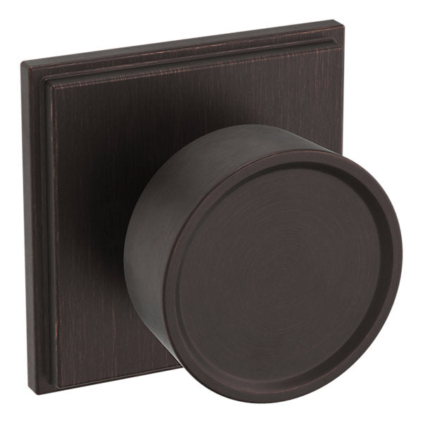 Baldwin Hardware Perilla K007 Hollywood Hills con Roseta R050 — Bronce veneciano — Dummy completo