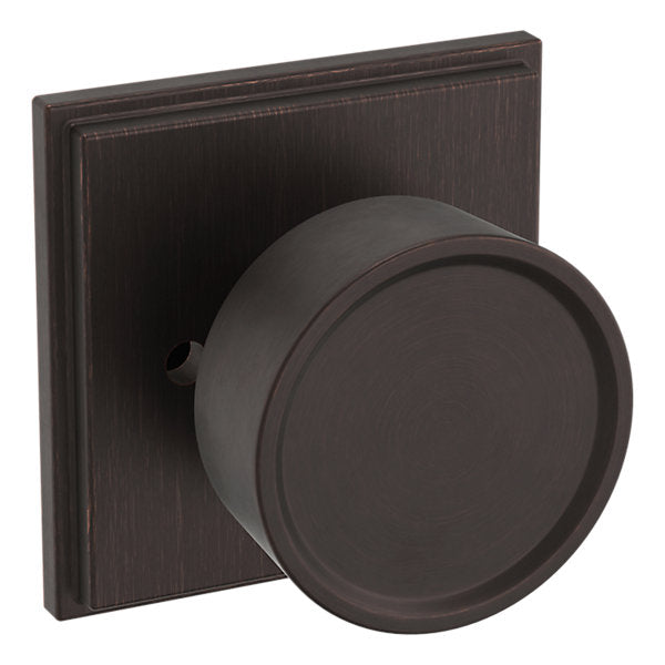 Baldwin Hardware Perilla K007 Hollywood Hills con Roseta R050 — Bronce veneciano — Privacidad
