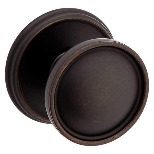 Baldwin Hardware Perilla K012 Tulip con Roseta 5078 — Bronce veneciano — Dummy completo