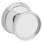 Baldwin Hardware Perilla K012 Tulip con Roseta 5078 — Cromo pulido — Dummy completo