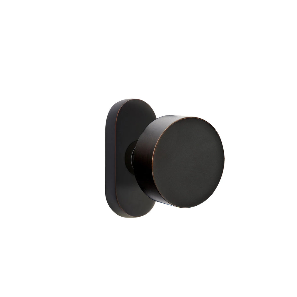 Bronce Aceitado · 1-1/2" x3" Oval Rosette
