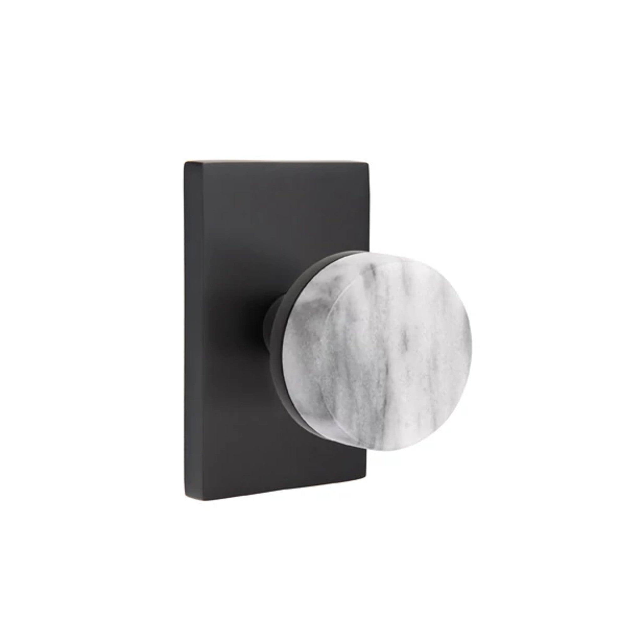 Negro Mate · Modern Rectangular Rosette