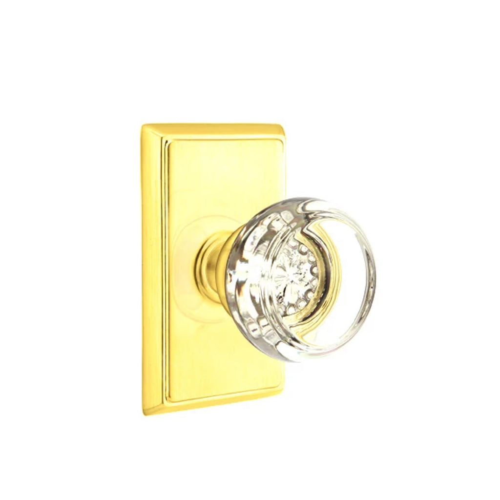 Latón sin Laca · Rectangular Rosette
