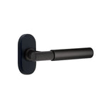 Negro Mate · 1-1/2" x3" Oval Rosette
