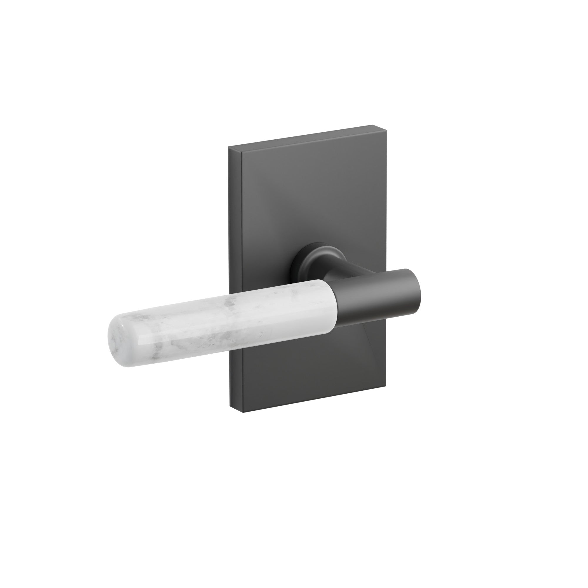 Negro Mate · Modern Rectangular Rosette