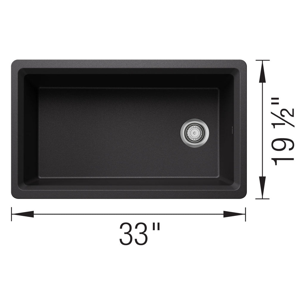 Blanco Inteos 33″ Workstation — Tarja de Silgranit