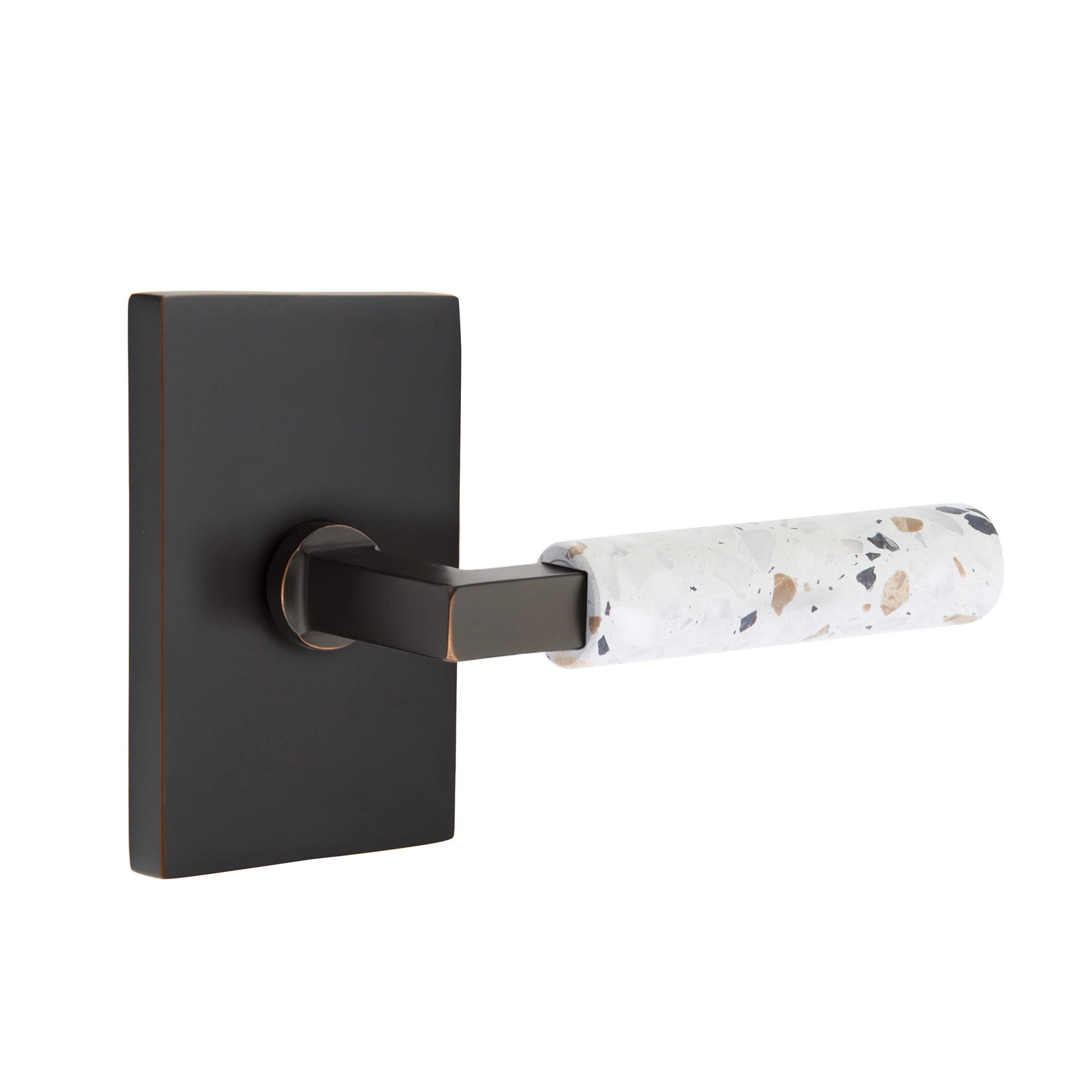 Bronce Aceitado · Modern Rectangular Rosette