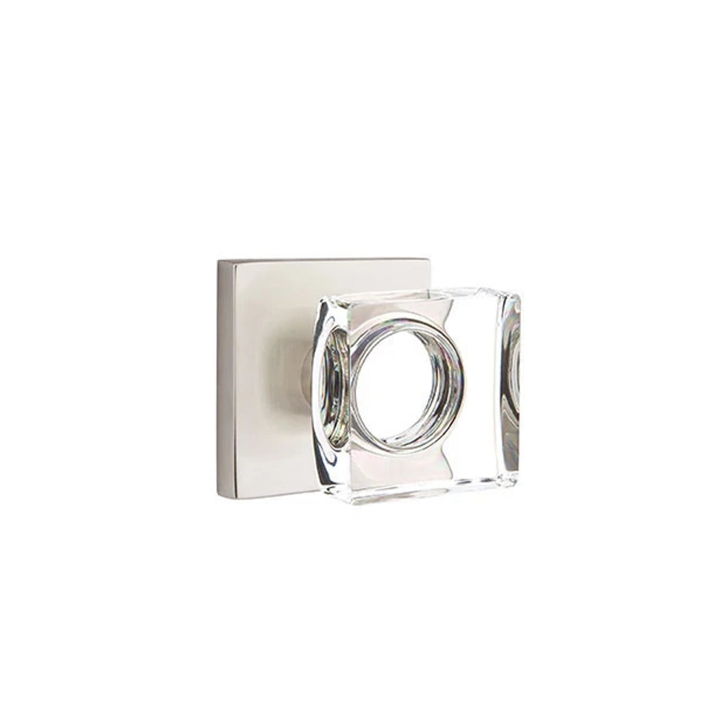 Níquel Satinado · Square Rosette