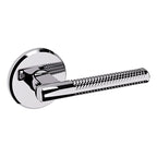Baldwin Hardware Manija L015 con Roseta R016 — Cromo pulido — Dummy completo
