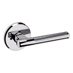 Baldwin Hardware Manija L015 con Roseta R016 — Cromo pulido — Privacidad