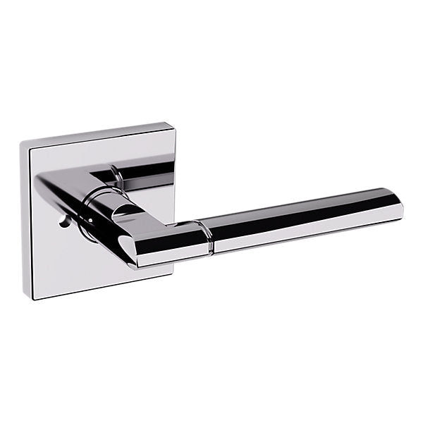 Baldwin Hardware Manija L021 con Roseta R017 — Cromo pulido — Privacidad