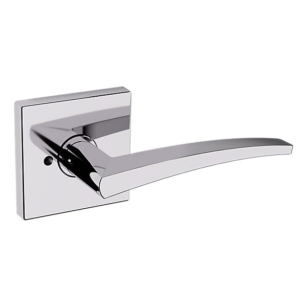Baldwin Hardware Manija L022 con Roseta R017 — Cromo pulido — Privacidad