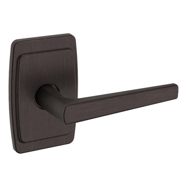 Baldwin Hardware Manija L024 con Roseta R046 — Bronce veneciano — Dummy completo