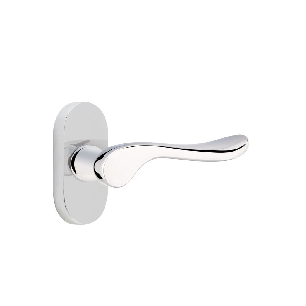 Cromo Pulido · 1-1/2" x3" Oval Rosette