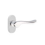Cromo Pulido · 1-1/2" x3" Oval Rosette