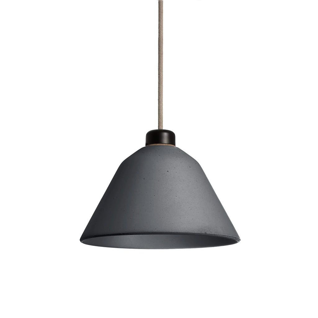 lámpara de concreto minimalista Ovilia