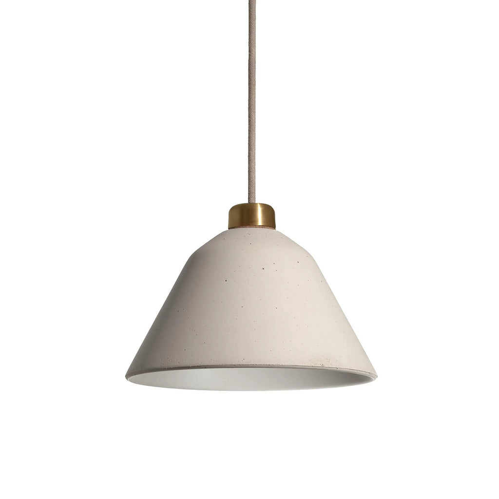 lámpara de concreto minimalista Ovilia