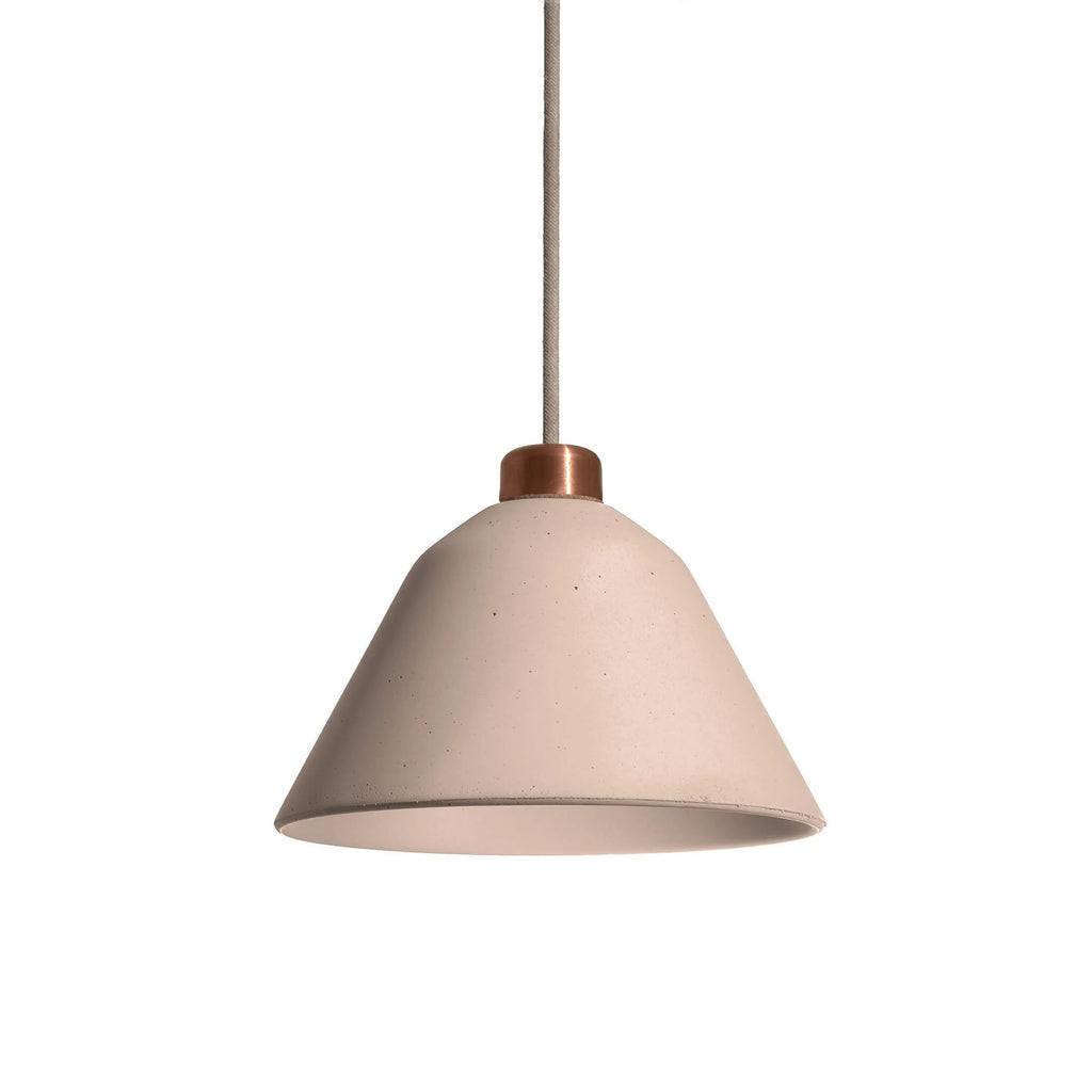 lámpara de concreto minimalista Ovilia