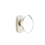 Níquel Pulido · 1-1/2" x3" Oval Rosette