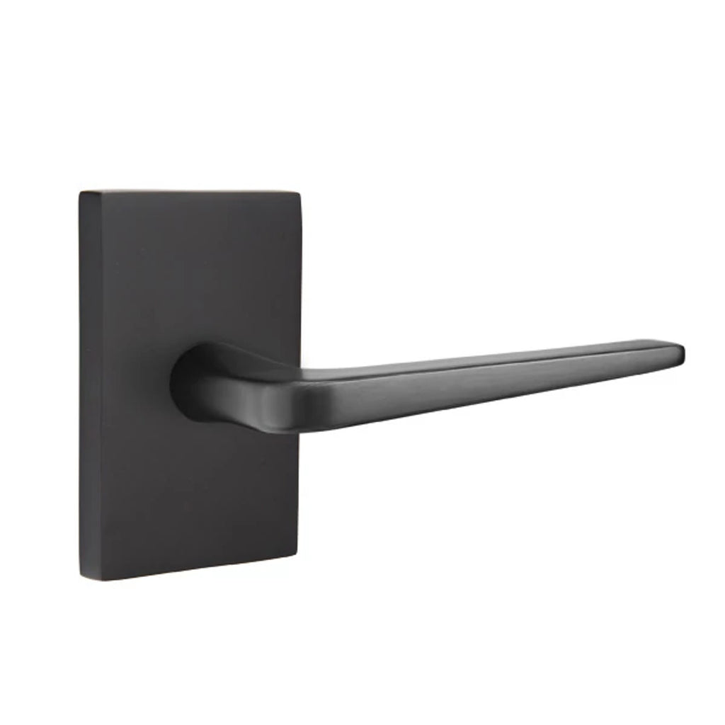 Negro Mate · Modern Rectangular Rosette