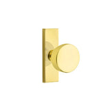 Latón sin Laca · 1-1/2"x5" Rosette