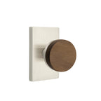 Níquel Satinado · Modern Rectangular Rosette