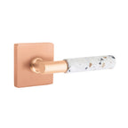 Oro Rosa Satinado · Square Rosette