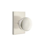 Níquel Satinado · Modern Rectangular Rosette