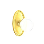 Latón sin Laca · Oval Rosette