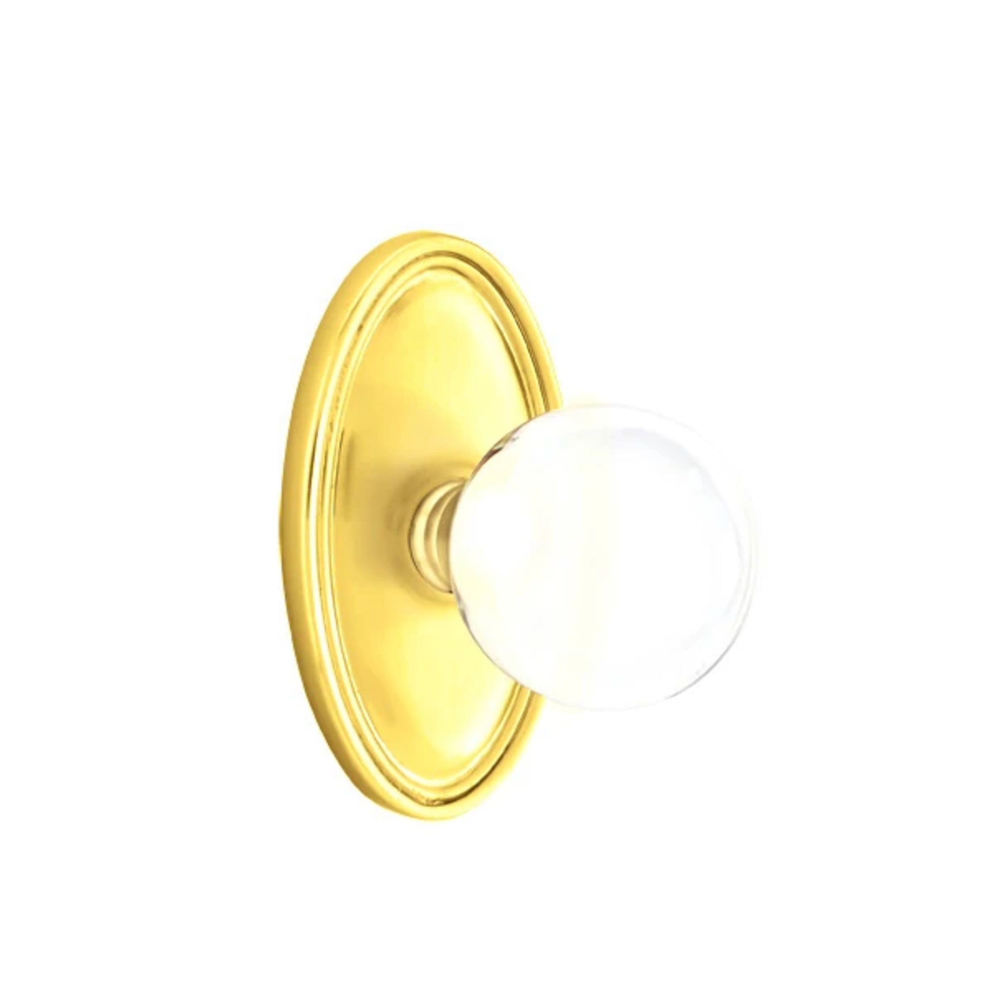 Latón sin Laca · Oval Rosette