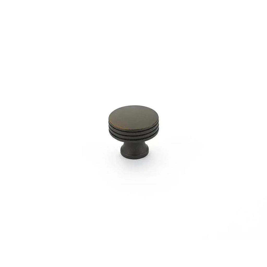 Schaub Perilla Menlo Park Ridged, 1-1/4" — Bronce Antiguo
