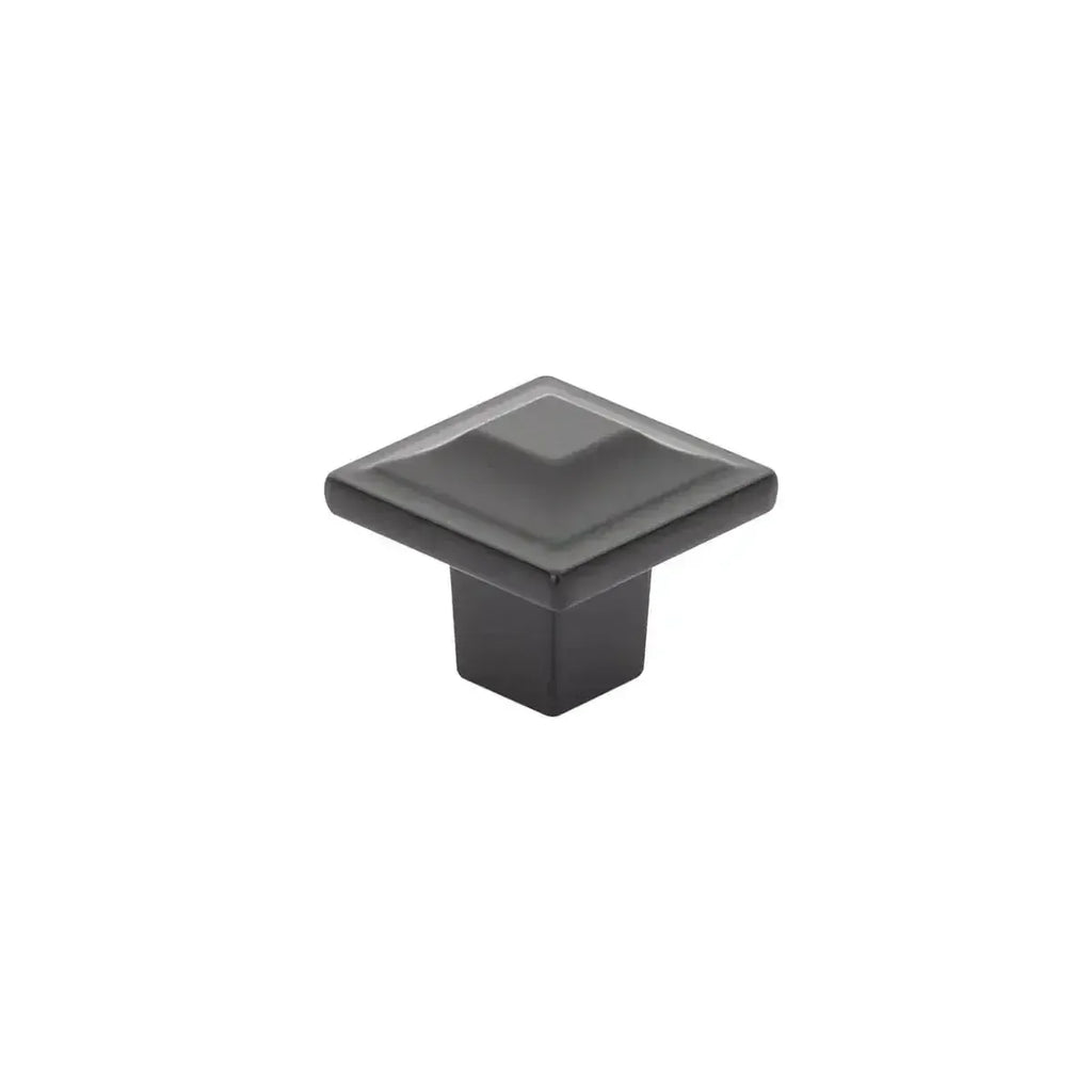 Schaub Perilla Menlo Park Cuadrada, 1-1/4" — Negro Mate