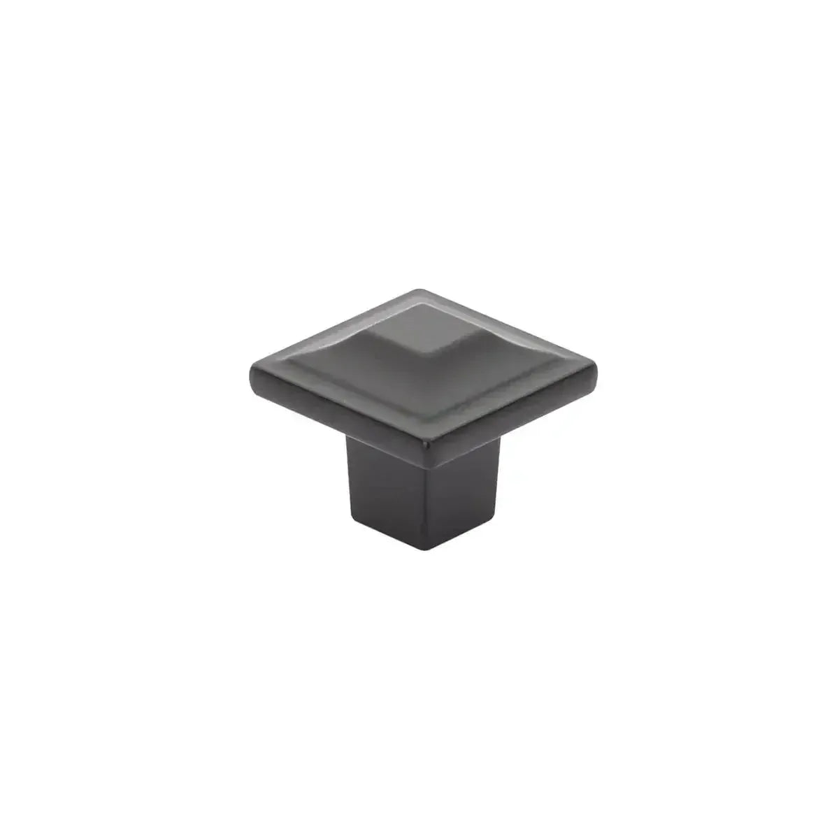 Schaub Perilla Menlo Park Cuadrada, 1-1/4" — Negro Mate