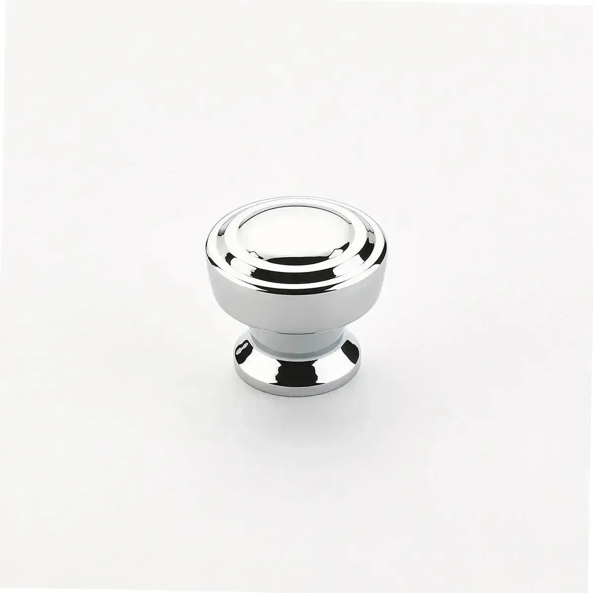 Schaub Perilla Menlo Park Escalonada Redonda, 1-1/4" — Cromo Pulido