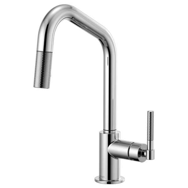 Brizo Mezcladora extraíble angulada con manija moleteada - LITZE®