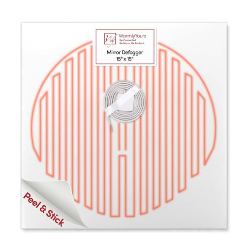 Antiempañante para Espejo FoggFree — Redondo 38 cm (15")
